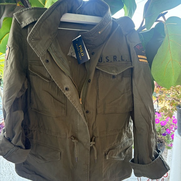 Ralph Lauren Green Military Jacket - Picture 2 of 10
